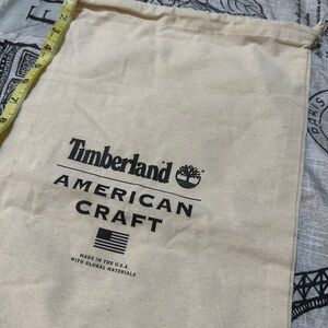 Timberland Cream Drawstring Bag